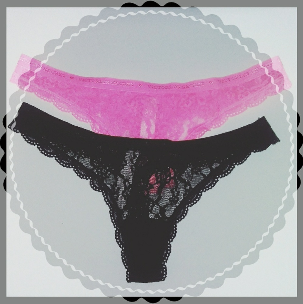 Black and Pink Panties